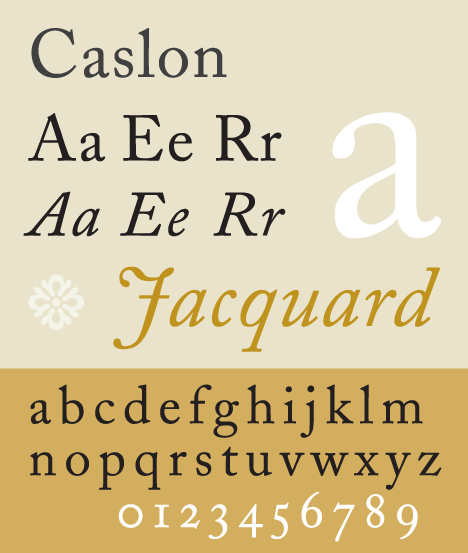 No. 5 - Caslon