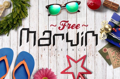 Marvin-Free-Font-Cover