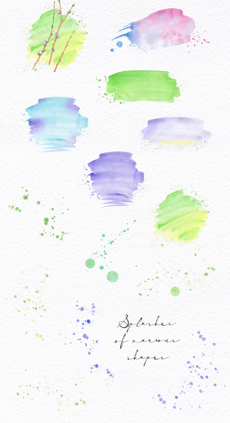 Spring Watercolor Collection 35