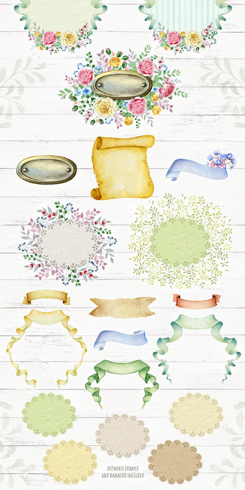 Spring Watercolor Collection 48