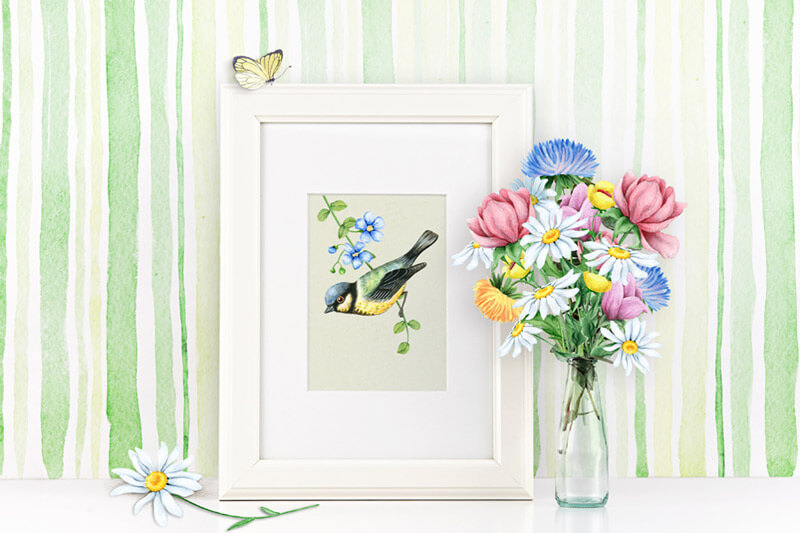 Spring Watercolor Collection 76