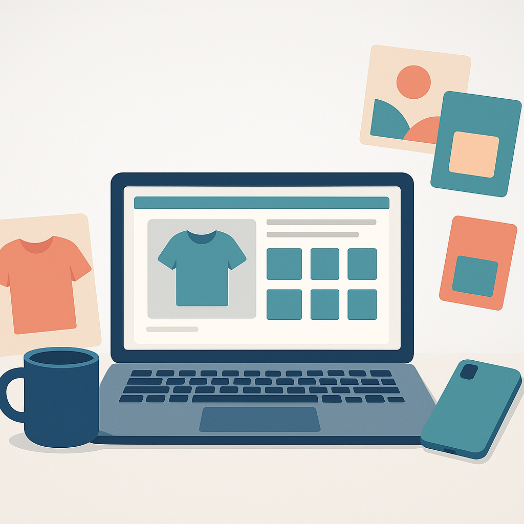 How to Start a Print on Demand Business with Ready-Made Designs