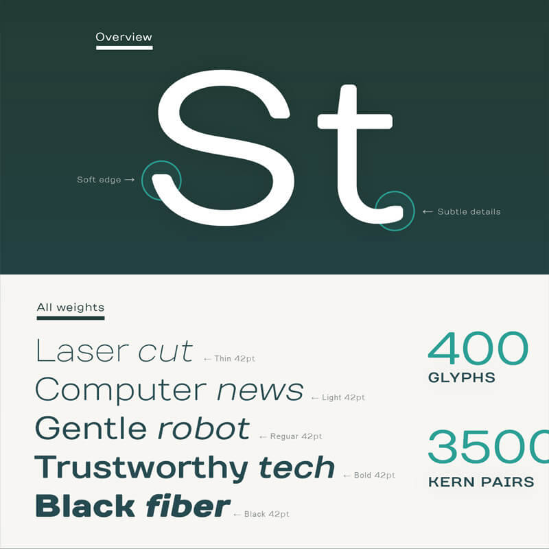 55 Modern Incredible Script Typefaces Preview 12