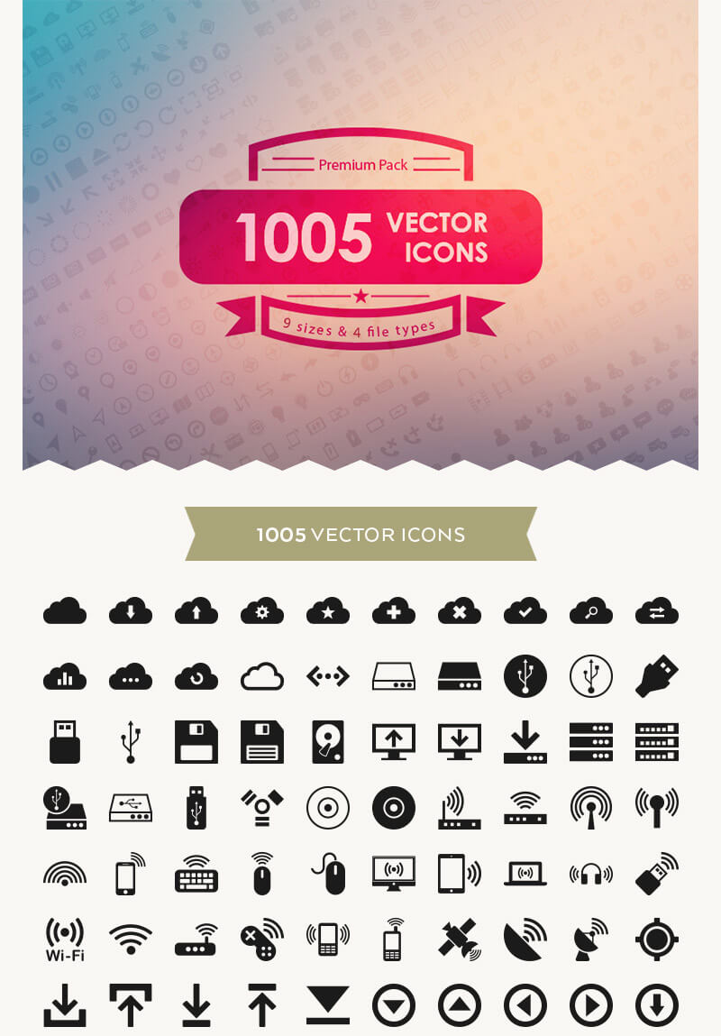 Incredible 2016 Icons Bundle Preview 01