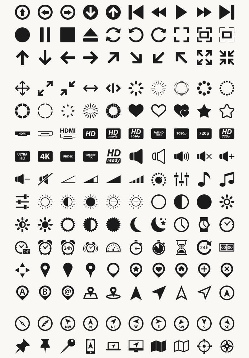 Incredible 2016 Icons Bundle Preview 02
