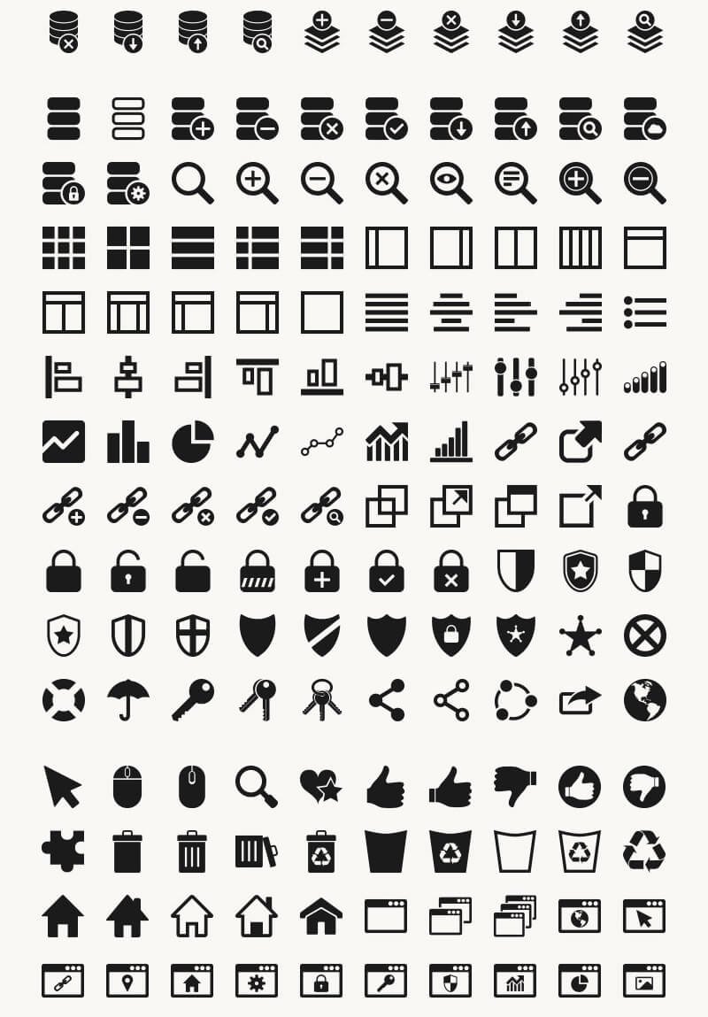 Incredible 2016 Icons Bundle Preview 06