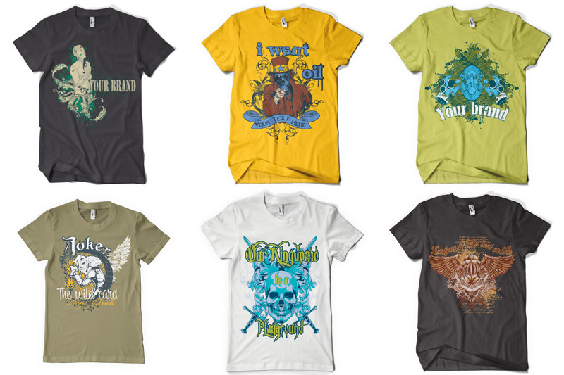 100 T shirt Designs Part 1 Preview 08