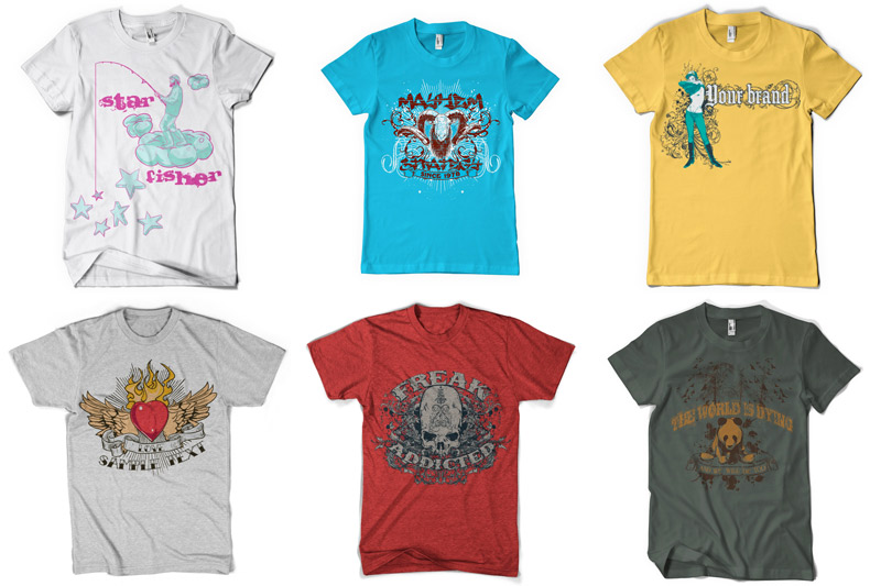 100 T shirt Designs Part 1 Preview 13