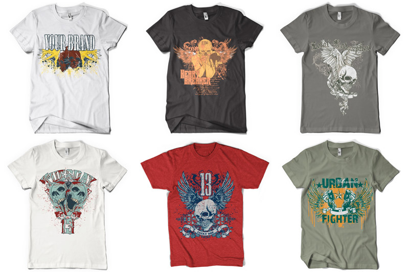 100 T shirt Designs Part 1 Preview 15