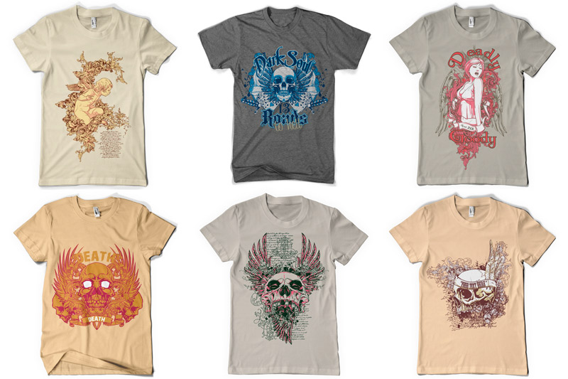 100 T shirt Designs Vol 2 Preview 03