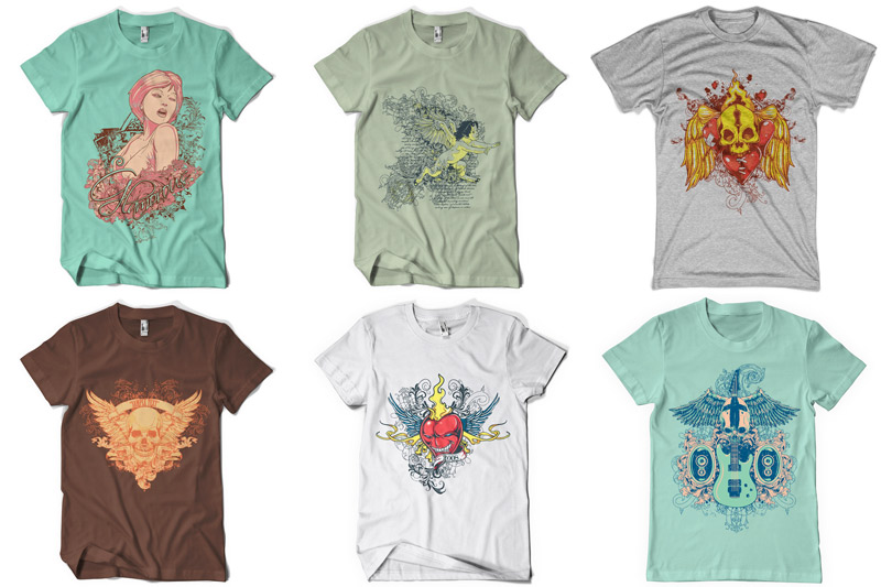 100 T shirt Designs Vol 2 Preview 06