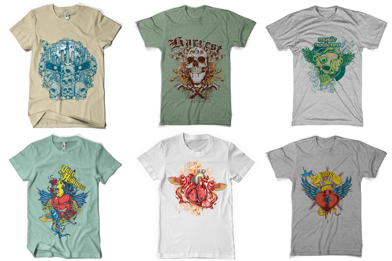 100 T shirt Designs Vol 2 Preview 07