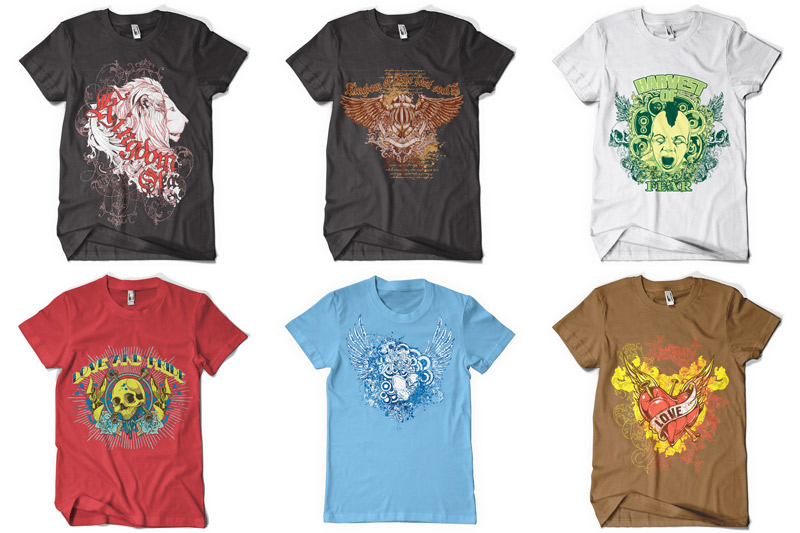100 T shirt Designs Vol 2 Preview 09