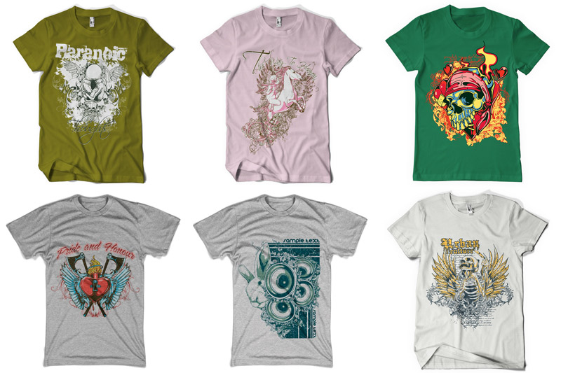 100 T shirt Designs Vol 2 Preview 11