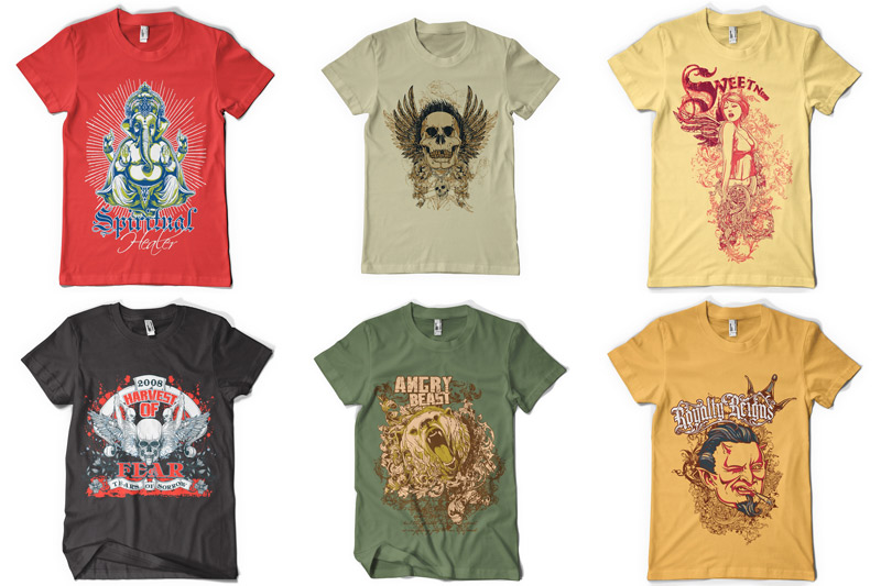 100 T shirt Designs Vol 2 Preview 14
