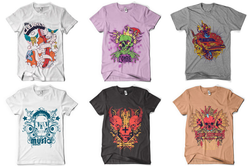 100 T shirt Designs Vol 4 Preview 11