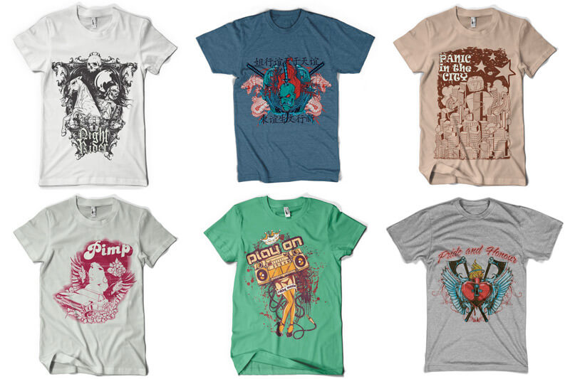 100 T shirt Designs Vol 4 Preview 12