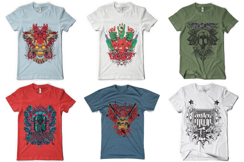 100 T-shirt Designs Vol 5 Preview 10