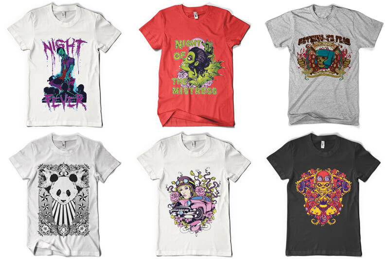 100 T-shirt Designs Vol 5 Preview 11