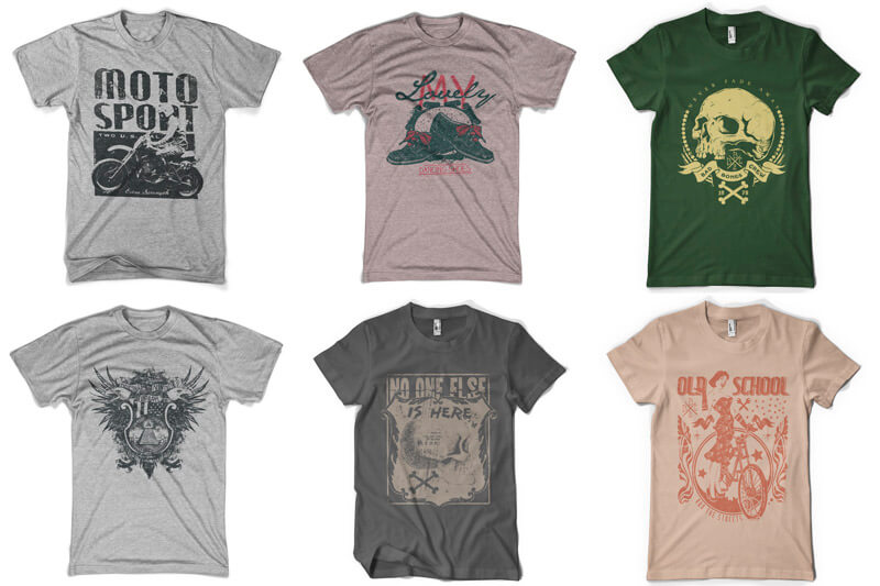100 T-shirt Designs Vol 10 Bundle Preview 10